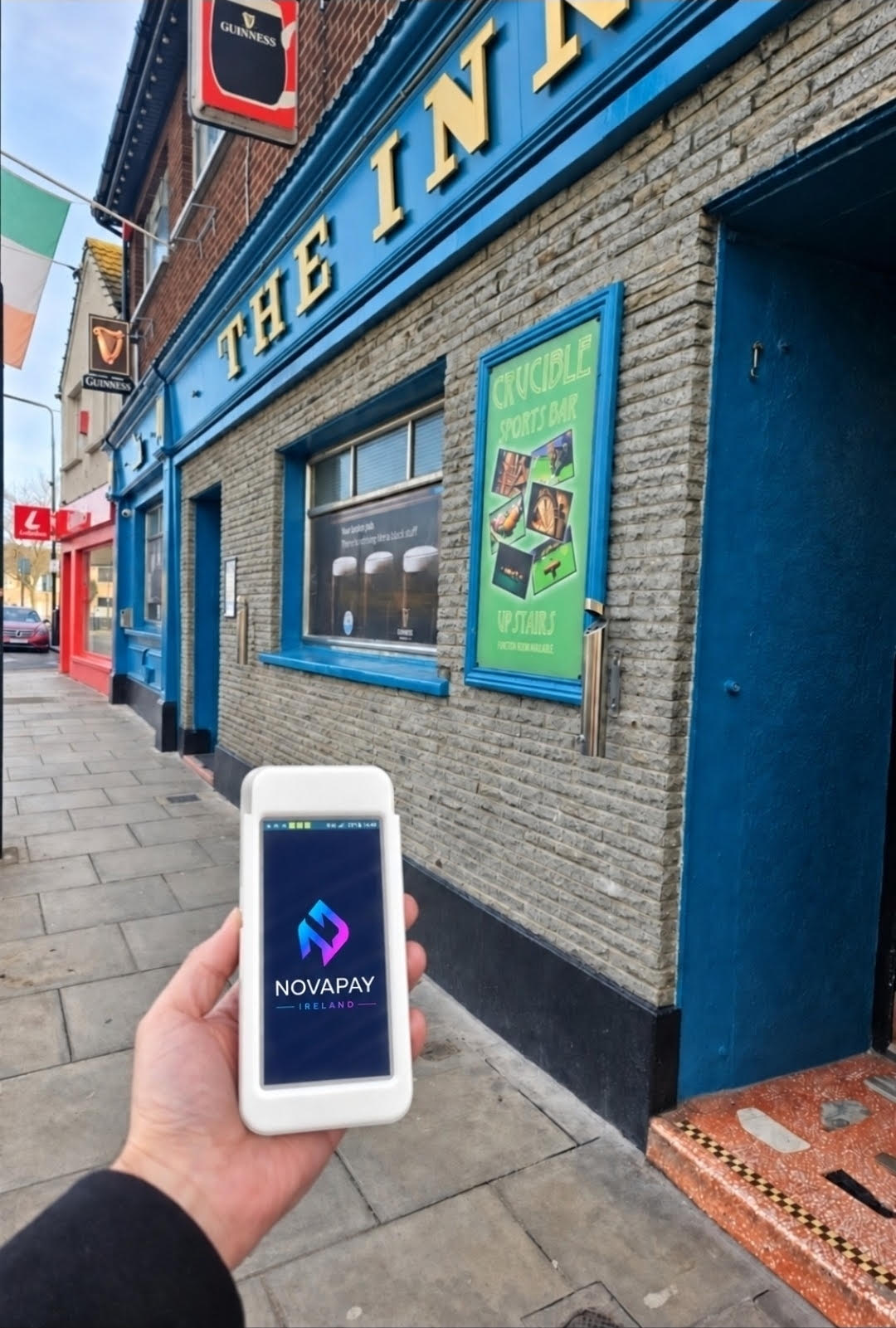 The Raheny Inn with a NovaPay terminal